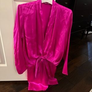 Amanda Uprichard Pink Dress sz S